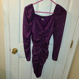 Purple Rainbow Sparkle Dress